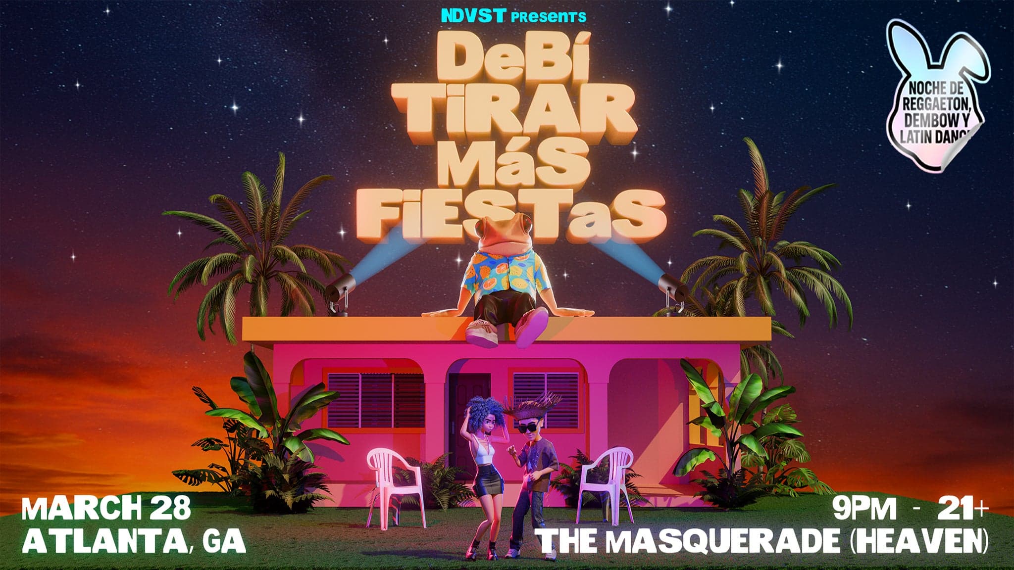 NDVST Presents: Debí Tirar Más Fiestas | 21+