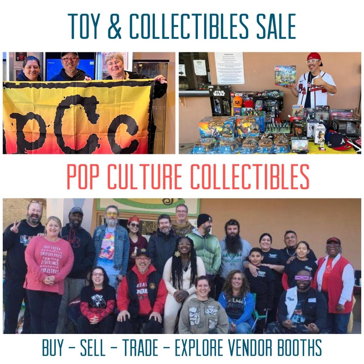 Pop Culture Collectibles and Toy Vendor Show at Aurora Cineplex